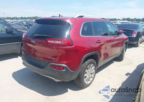 2015 Jeep Cherokee Limited from USA, damaged, VIN 1C4PJMDS7FW606545